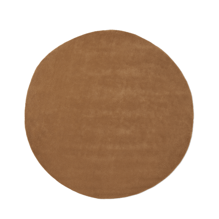 Stille Tufted Rug - Ferm Living - Rugs - 94.5" Dia. - Toffee - HORNE