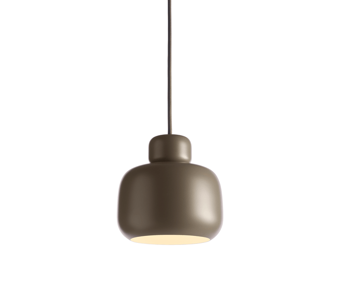 Stone Pendant - Woud - Pendants - Taupe - HORNE