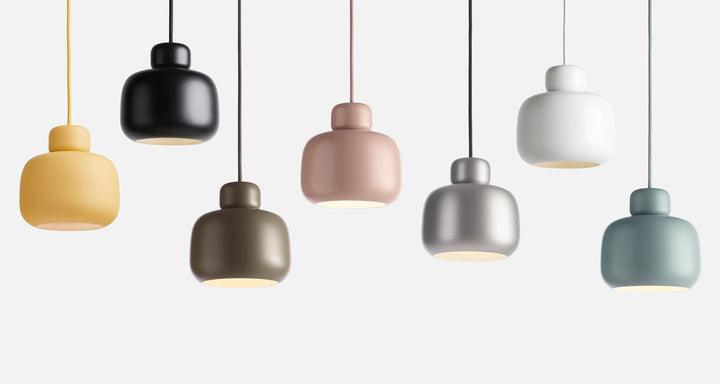 Stone Pendant - Woud - Pendants - Satin - HORNE