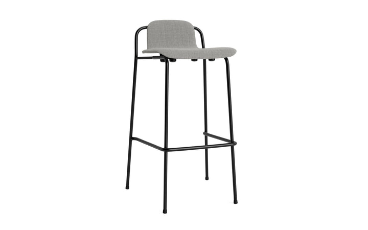 Studio Barstool 75 cm Full Upholstery Steel - Normann Copenhagen Barstools - Remix - 133 - HORNE