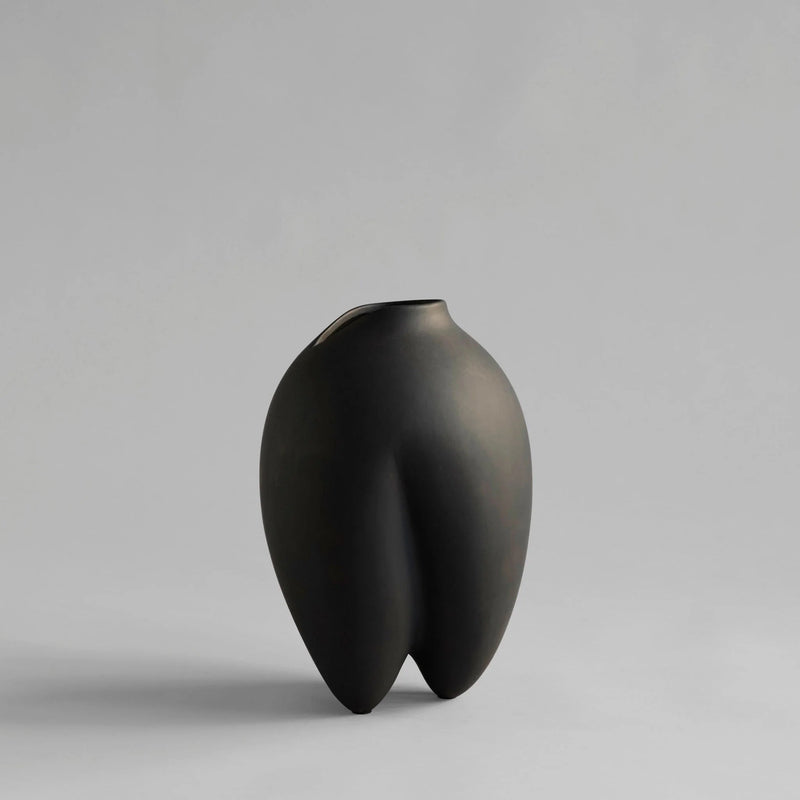 Sumo Vase - Slim - 101 Copenhagen Vases - Coffee - Medio - HORNE
