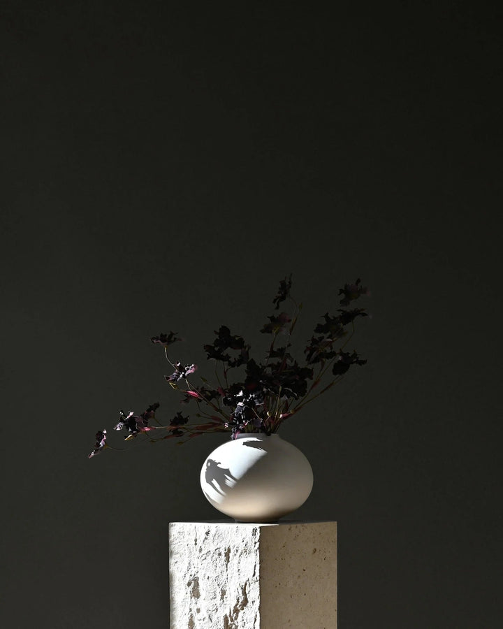 Sunao Vase Fat - 101 Copenhagen Vases - Petit - Black - HORNE