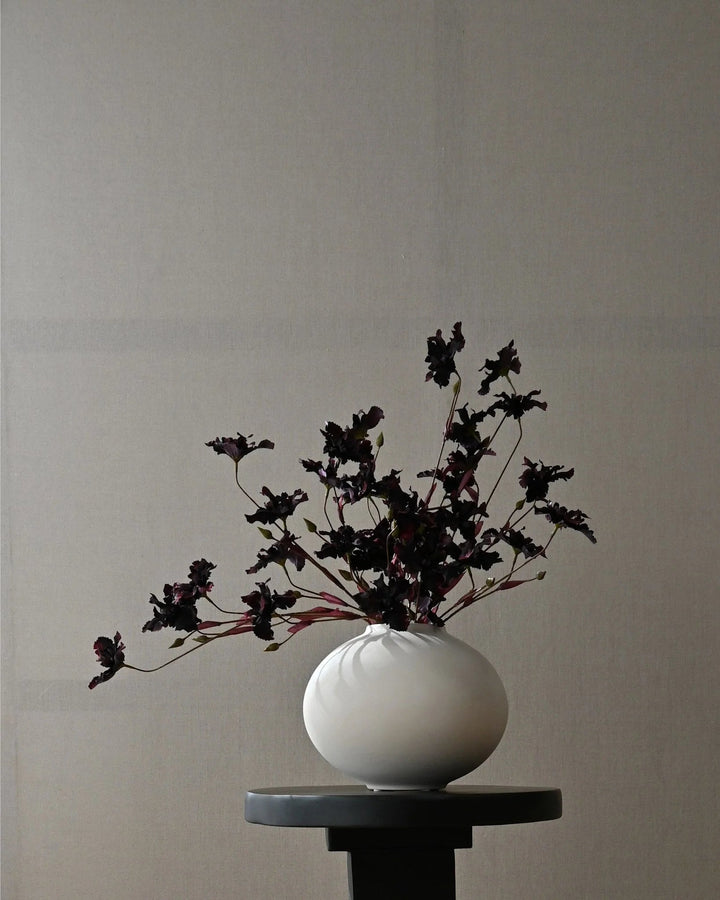 Sunao Vase Fat - 101 Copenhagen Vases - Petit - Black - HORNE