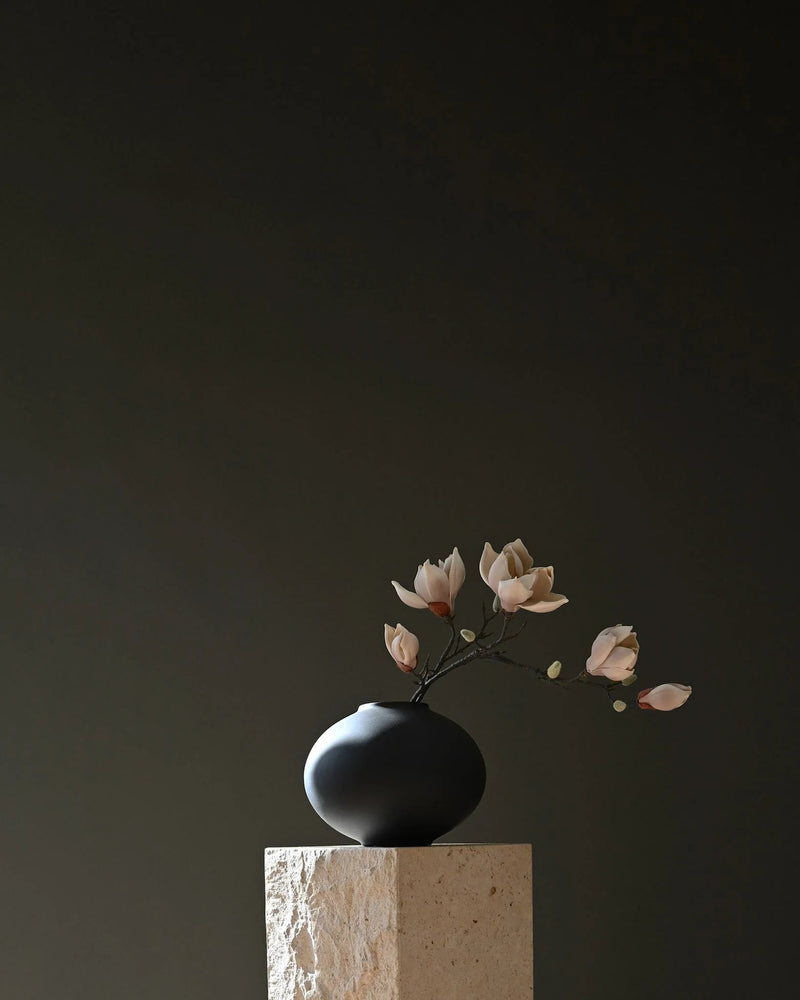 Sunao Vase Fat - 101 Copenhagen Vases - Mini - Birch - HORNE