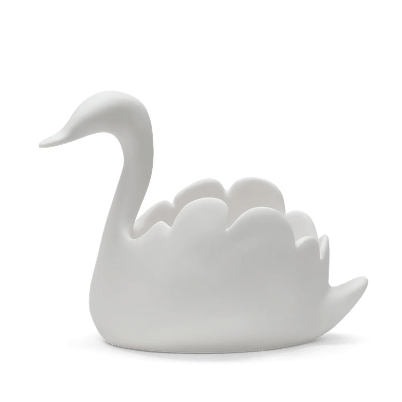 Swan Vessel - Tina Frey Decorative Objects - Small - White - HORNE
