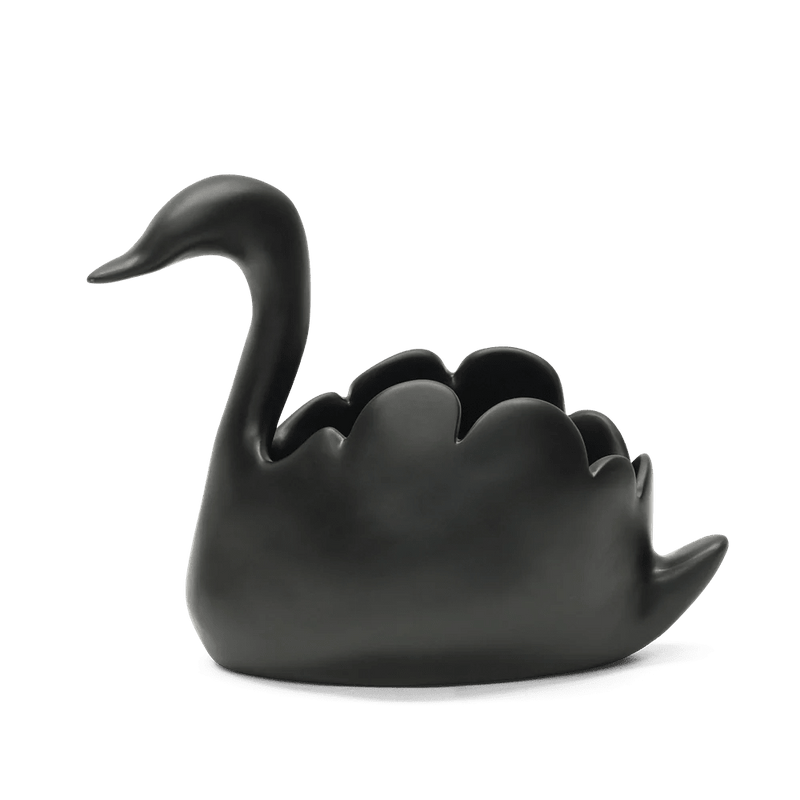 Swan Vessel - Tina Frey Decorative Objects - Small - White - HORNE