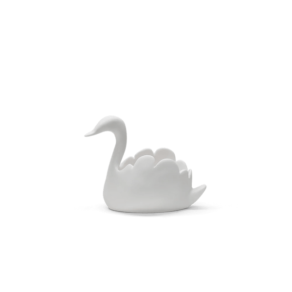 Swan Vessel - Tina Frey Decorative Objects - Small - White - HORNE