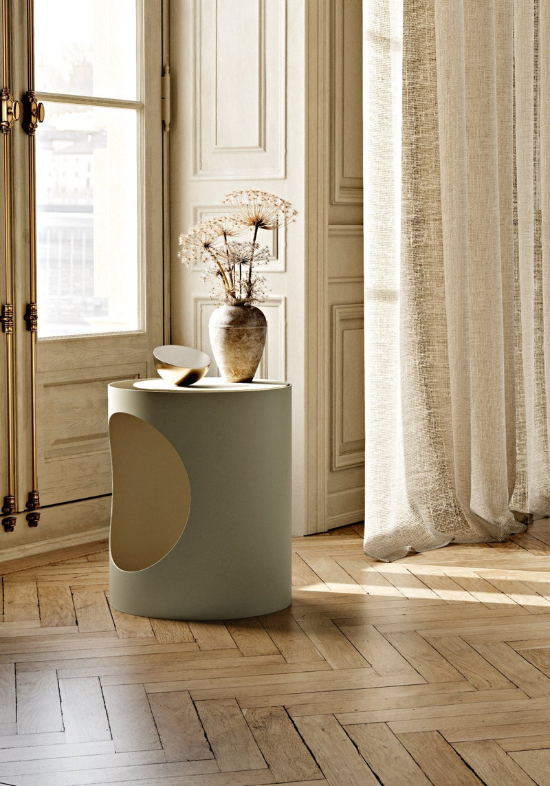 Tabl Side Table - Woud - Tables - Ivory - HORNE