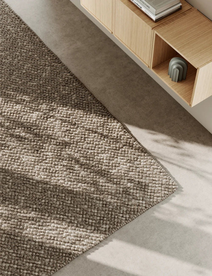 Tact Rug - 170 X 240 - Woud Rugs - Brown - HORNE
