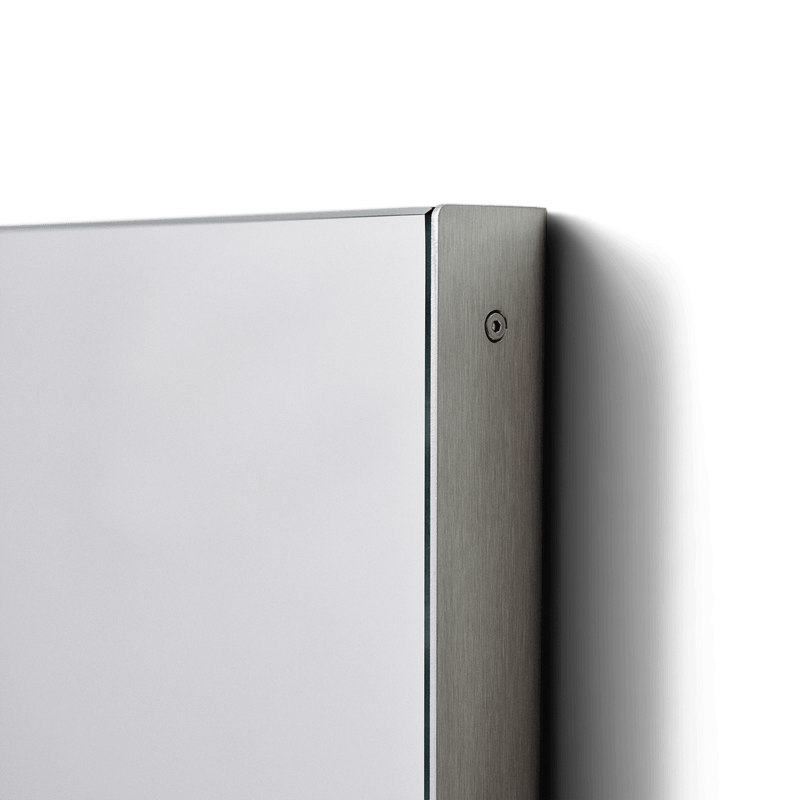 Taper Mirror 40 x 80 - Form + Refine Mirrors - Stainless Steel Brushed - HORNE
