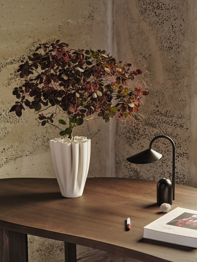 Tarn Desk - Ferm Living - Tables + Desks - Dark Stained Beech - HORNE