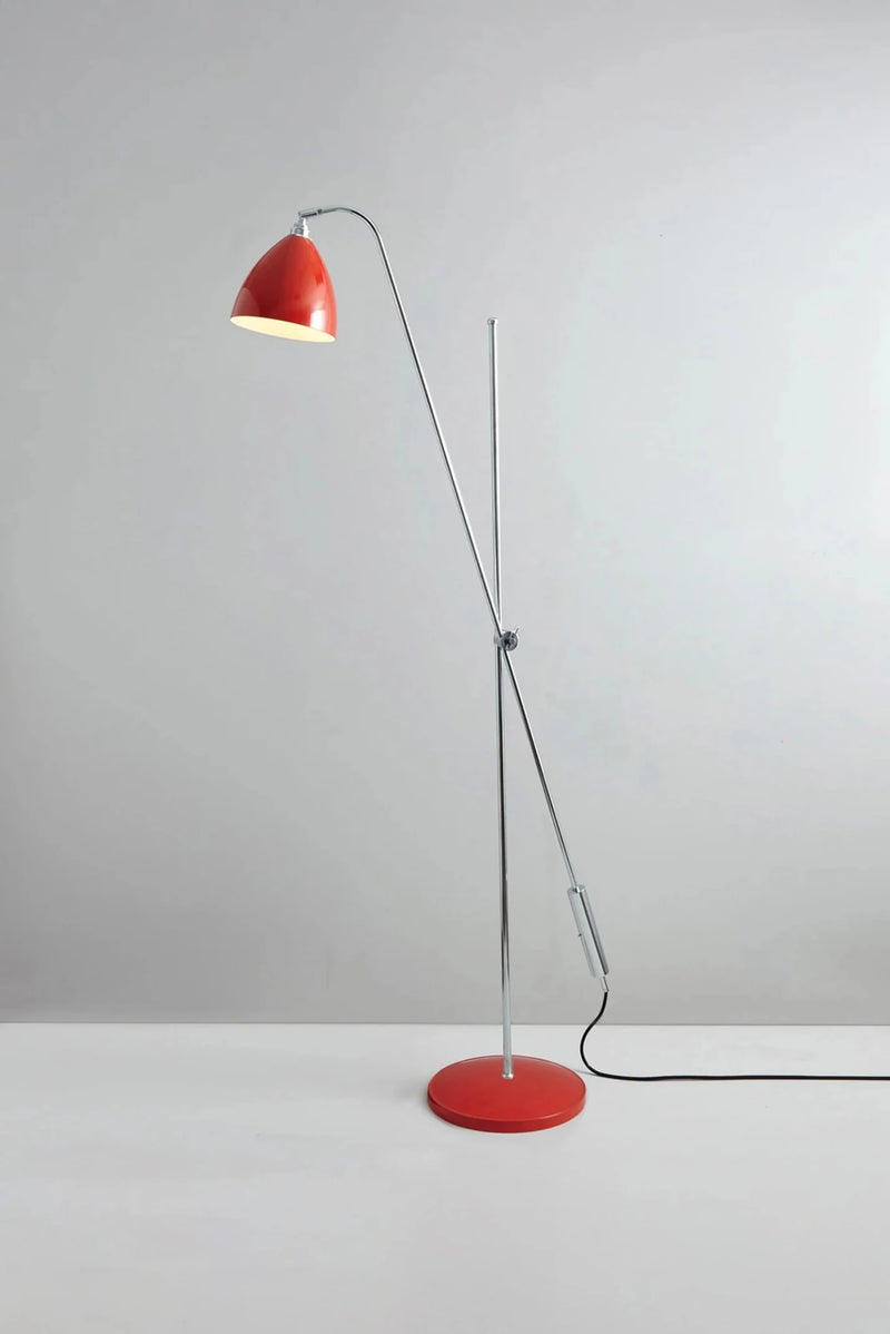 Task Overreach Floor Light - Original BTC Floor Lamps - Blue - HORNE
