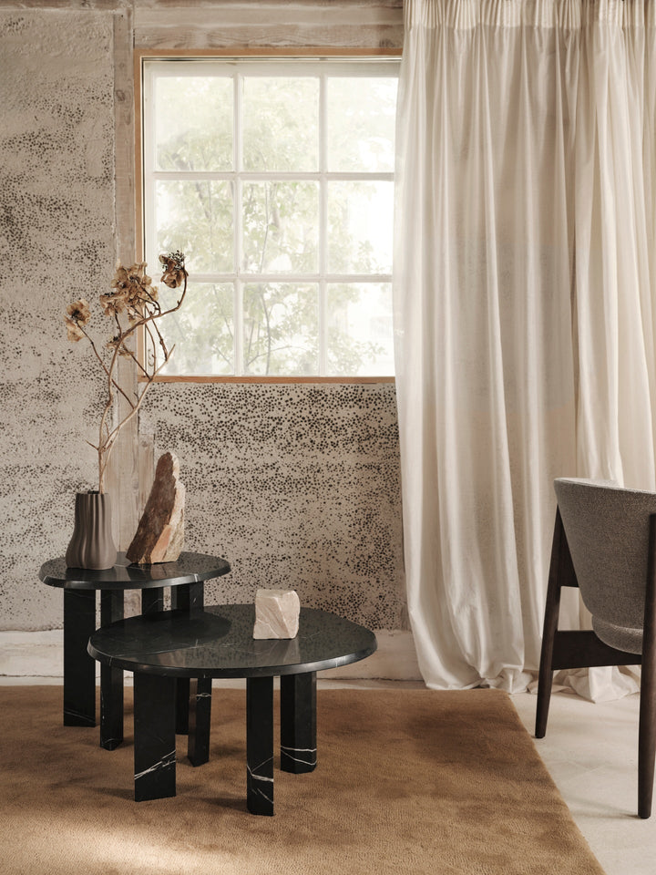Taula Coffee Table - Ferm Living Tables + Desks - Black - HORNE