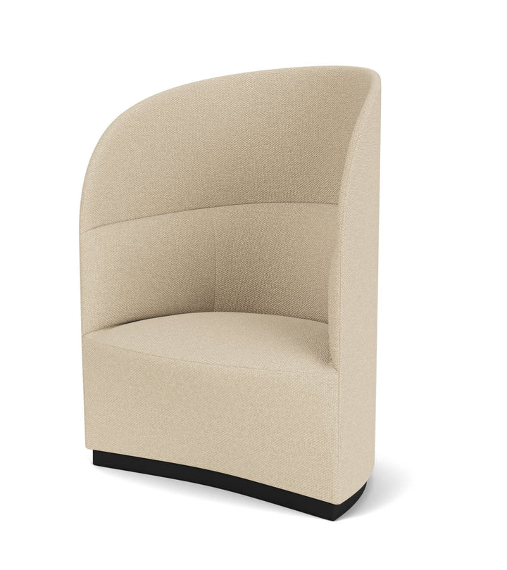Tearoom Lounge Chair, High Back - Audo Copenhagen - Chairs - Logan Sand - With Power Outlet - HORNE