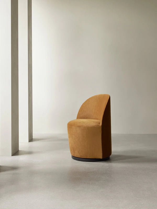 Tearoom Side Chair - Swivel w/Return - Audo Copenhagen - Chairs - Baru 0450 - HORNE