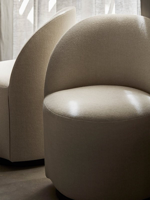 Tearoom Side Chair - Swivel w/Return - Audo Copenhagen - Chairs - Baru 0450 - HORNE
