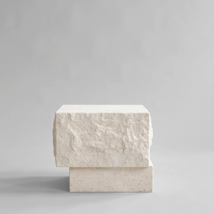 Temple Coffee Table - 101 Copenhagen Coffee Tables - Low - Limestone - HORNE