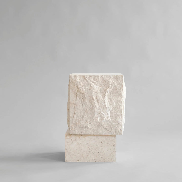 Temple Coffee Table - 101 Copenhagen Coffee Tables - Tall - Limestone - HORNE