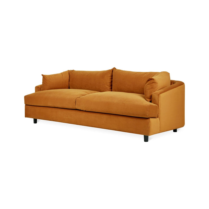 Thalia Sofa - Gus* Modern Sofas - Velvet Rust - HORNE