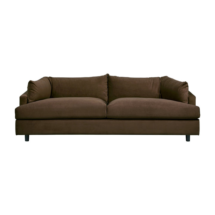 Thalia Sofa - Gus* Modern Sofas - Velvet Cocoa - HORNE