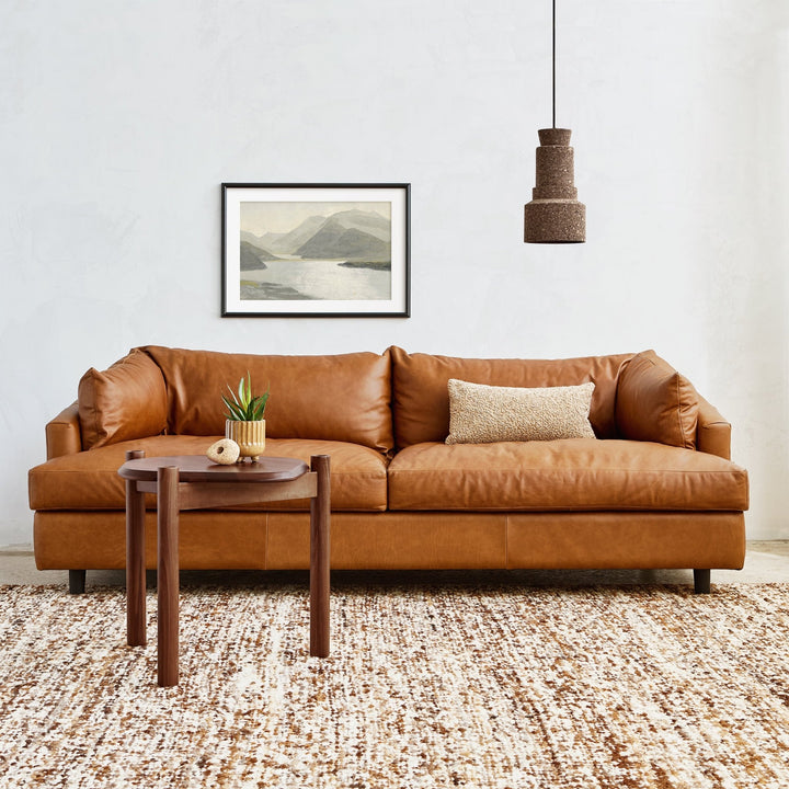 Thalia Sofa - Gus* Modern Sofas - Velvet Rust - HORNE