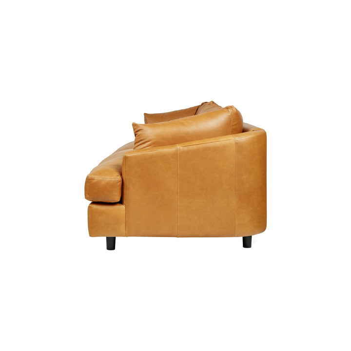 Thalia Sofa - Gus* Modern Sofas - Tucson Honey Leather - HORNE