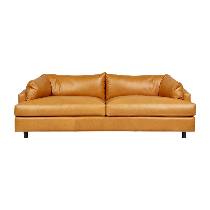 Thalia Sofa - Gus* Modern Sofas - Tucson Honey Leather - HORNE