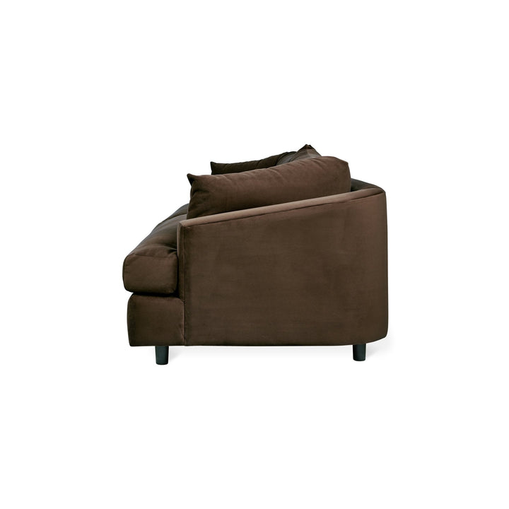 Thalia Sofa - Gus* Modern Sofas - Velvet Cocoa - HORNE