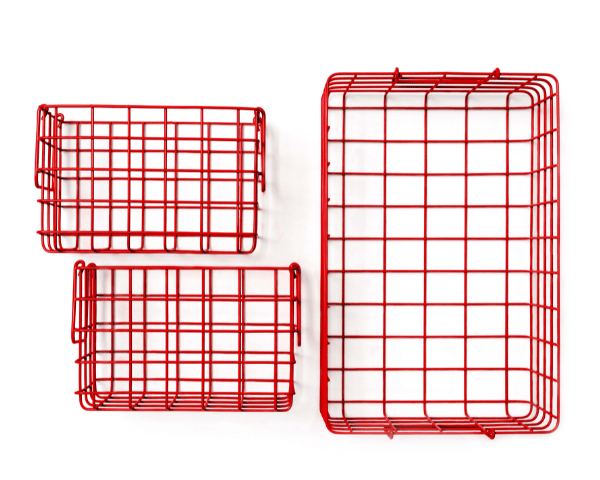 The Baskets - Mustard Made US Storage + Organization - Poppy - HORNE