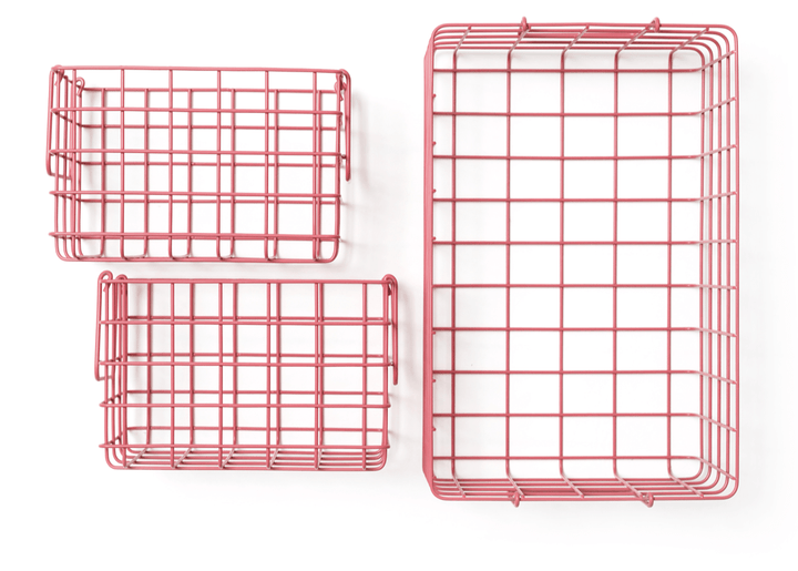 The Baskets - Mustard Made US Storage + Organization - Berry - HORNE
