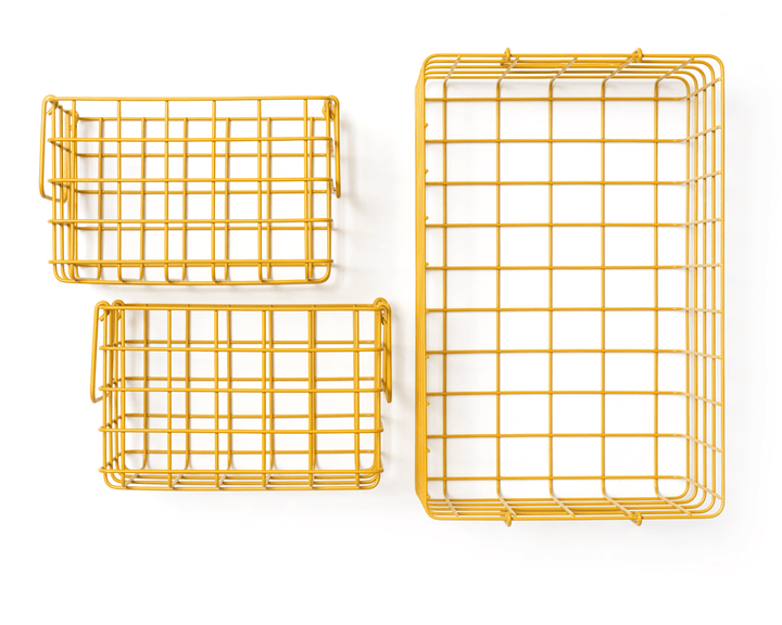 The Baskets - Mustard Made US Storage + Organization - Mustard - HORNE