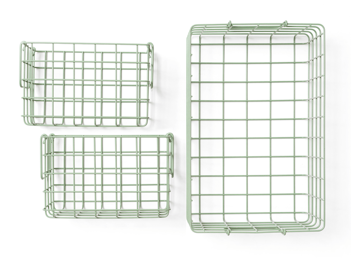 The Baskets - Mustard Made US Storage + Organization - Sage - HORNE