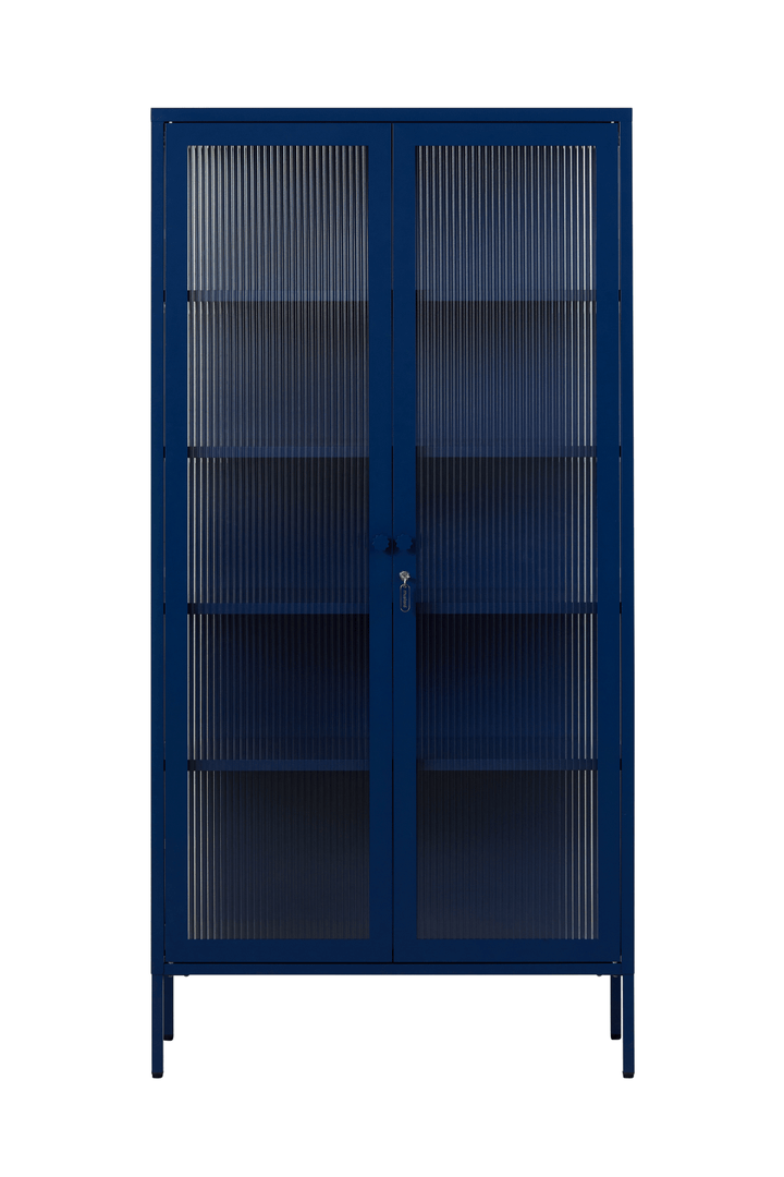 The Collector Cabinet - Mustard Made US Storage + Organization - Navy - HORNE