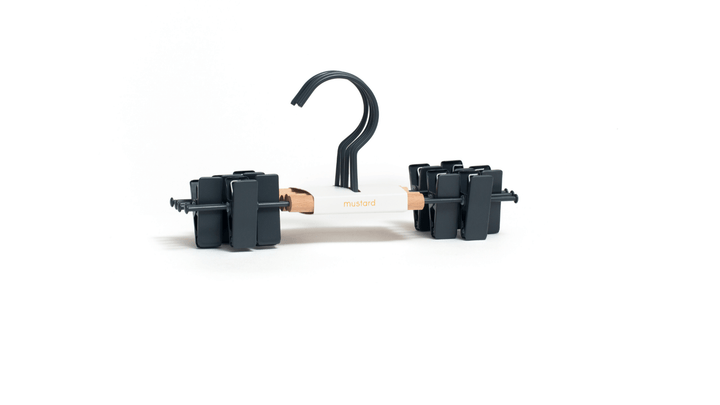 The Hangers - Mustard Made US Storage + Organization - Kids Clip Hanger - Slate - HORNE