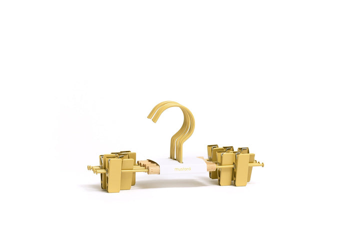 The Hangers - Mustard Made US Storage + Organization - Kids Clip Hanger - Butter - HORNE