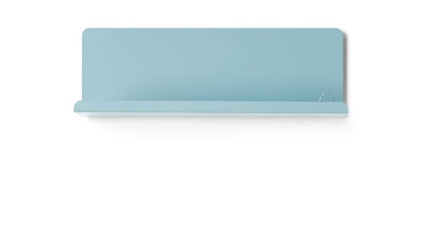 The Ledge Shelf - Mustard Made US Storage + Organization - Ocean - Small - HORNE