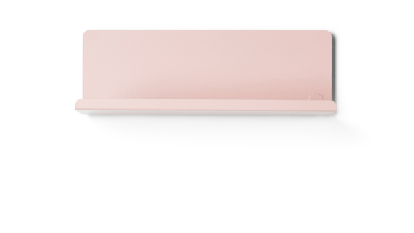 The Ledge Shelf - Mustard Made US Storage + Organization - Blush - Small - HORNE