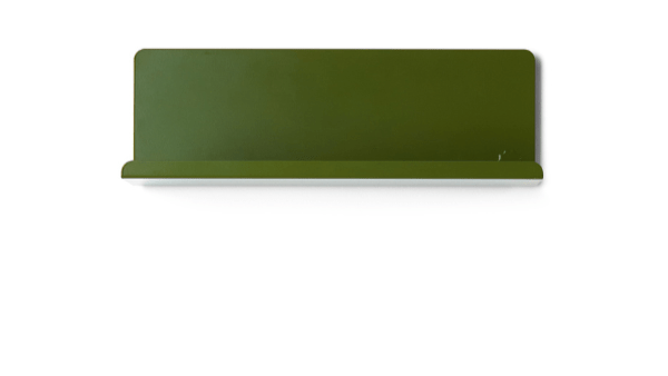 The Ledge Shelf - Mustard Made US Storage + Organization - Olive - Small - HORNE
