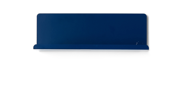 The Ledge Shelf - Mustard Made US Storage + Organization - Navy - Small - HORNE