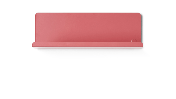 The Ledge Shelf - Mustard Made US Storage + Organization - Berry - Small - HORNE