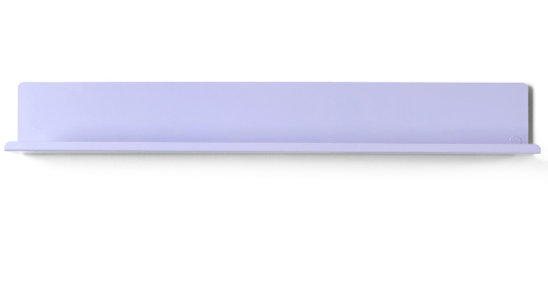 The Ledge Shelf - Mustard Made US Storage + Organization - Lilac - Large - HORNE