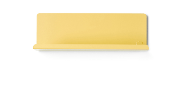 The Ledge Shelf - Mustard Made US Storage + Organization - Butter - Small - HORNE
