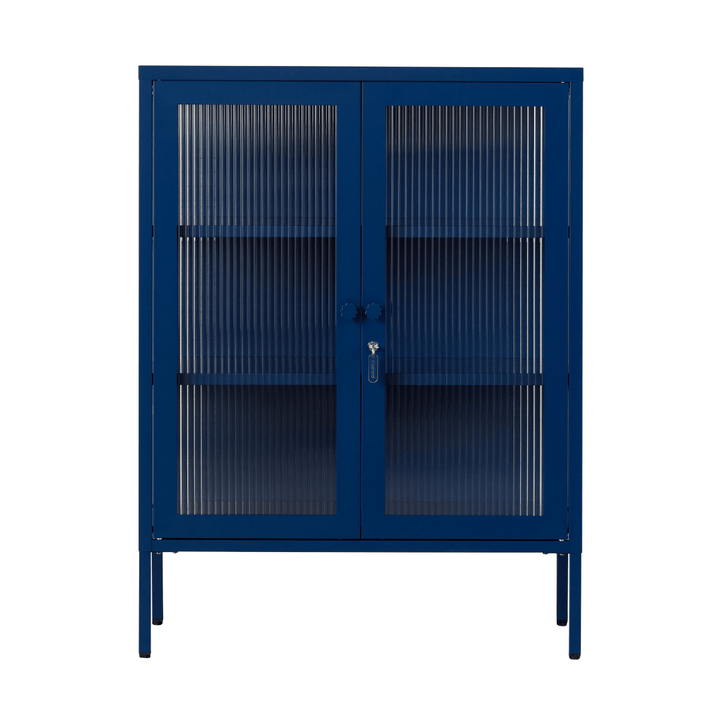 The Mixer Cabinet - Mustard Made US Storage + Organization - Navy - HORNE