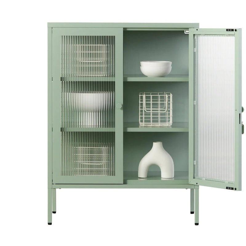 The Mixer Cabinet - Mustard Made US Storage + Organization - Chalk - HORNE