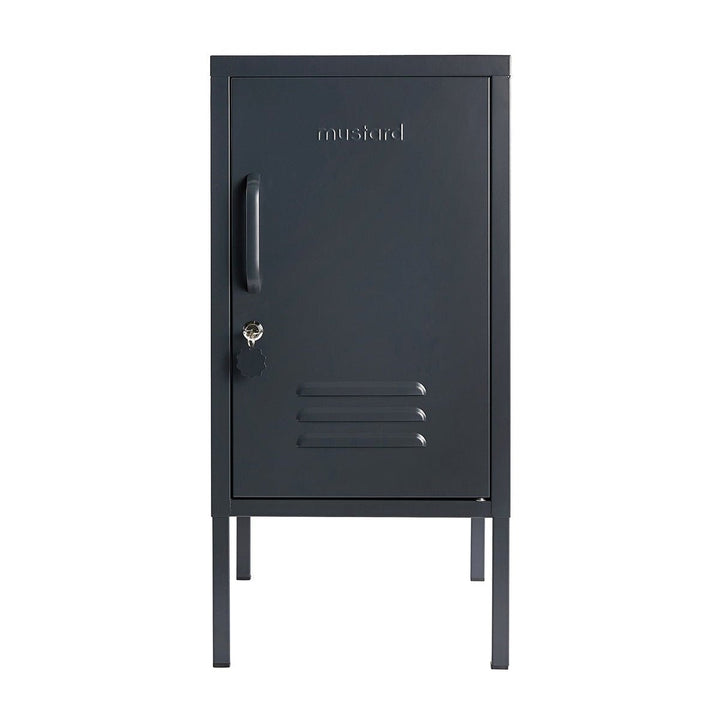 The Shorty Locker - Mustard Made US Storage + Organization - Slate - Right - HORNE