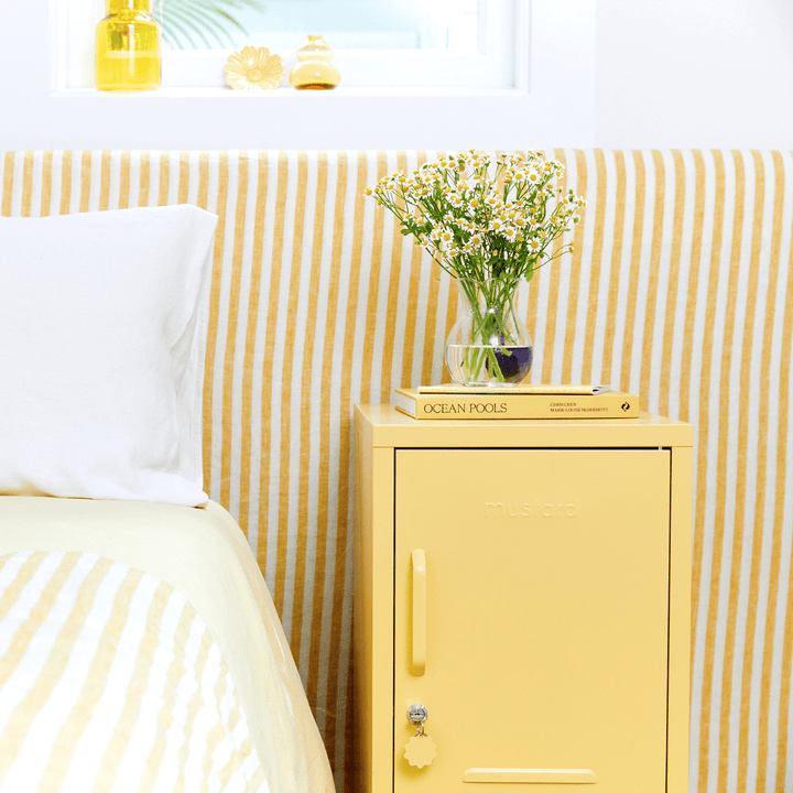 The Shorty Locker - Mustard Made US Storage + Organization - Butter - Right - HORNE
