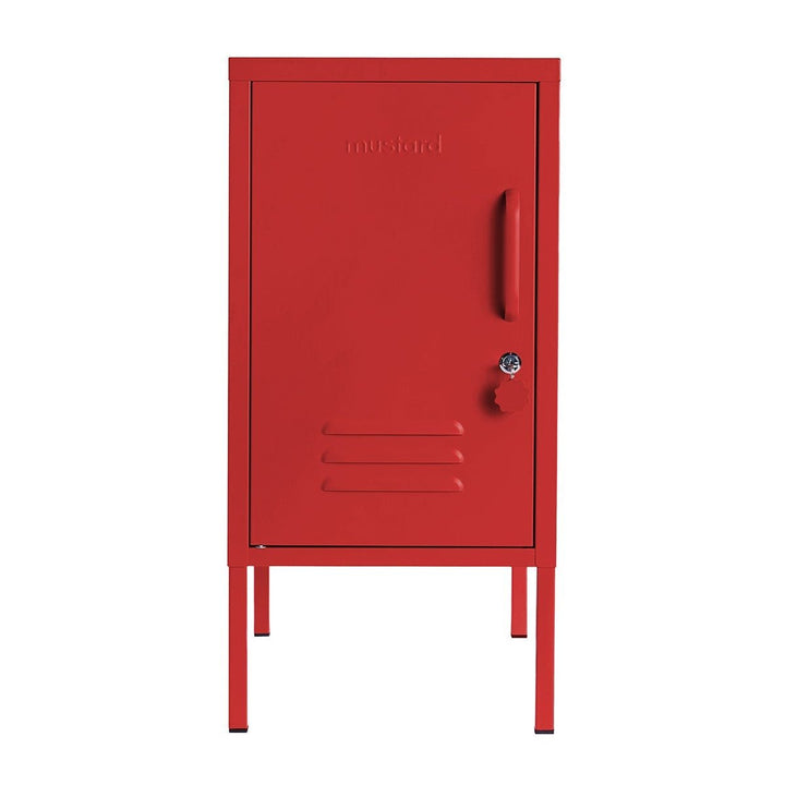 The Shorty Locker - Mustard Made US Storage + Organization - Poppy - Left - HORNE