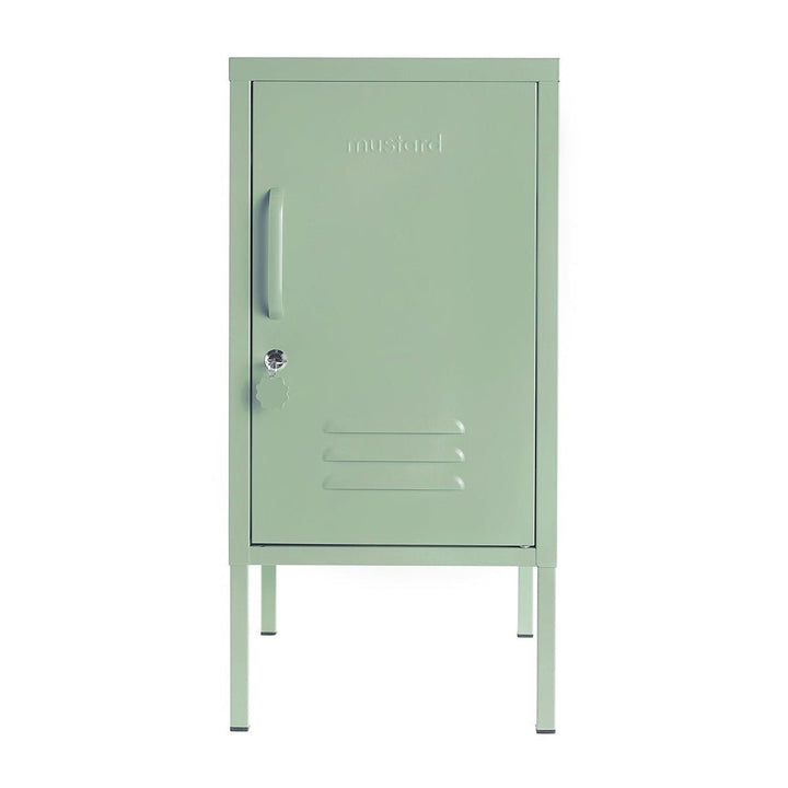 The Shorty Locker - Mustard Made US Storage + Organization - Sage - Right - HORNE