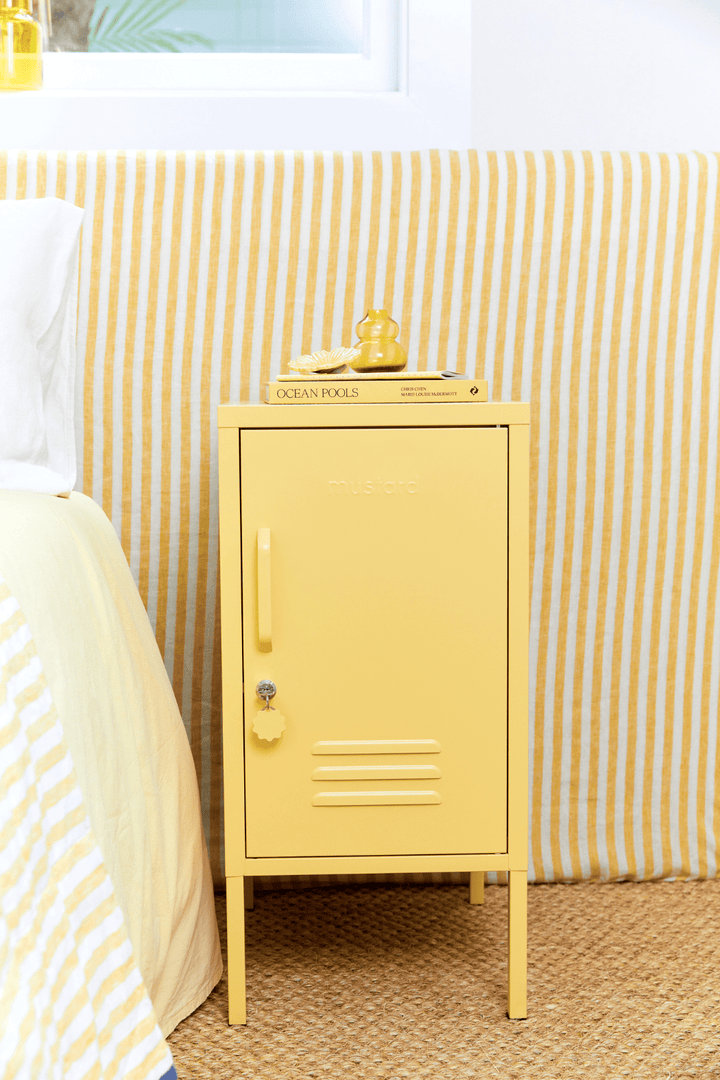 The Shorty Locker - Mustard Made US Storage + Organization - Butter - Right - HORNE