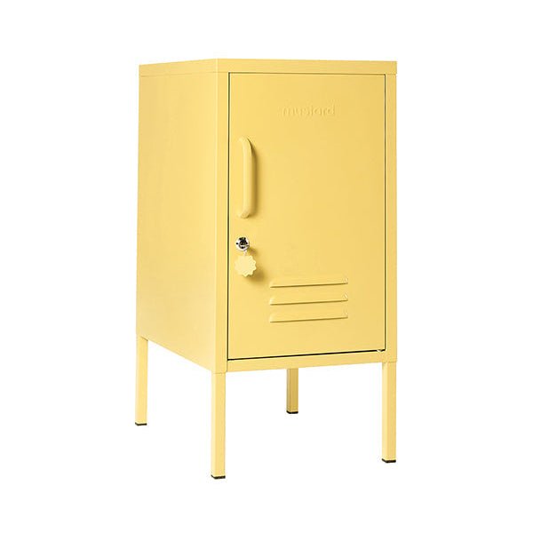 The Shorty Locker - Mustard Made US Storage + Organization - Butter - Right - HORNE